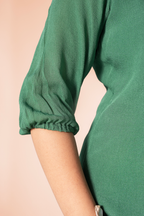 Smocked Front Dress