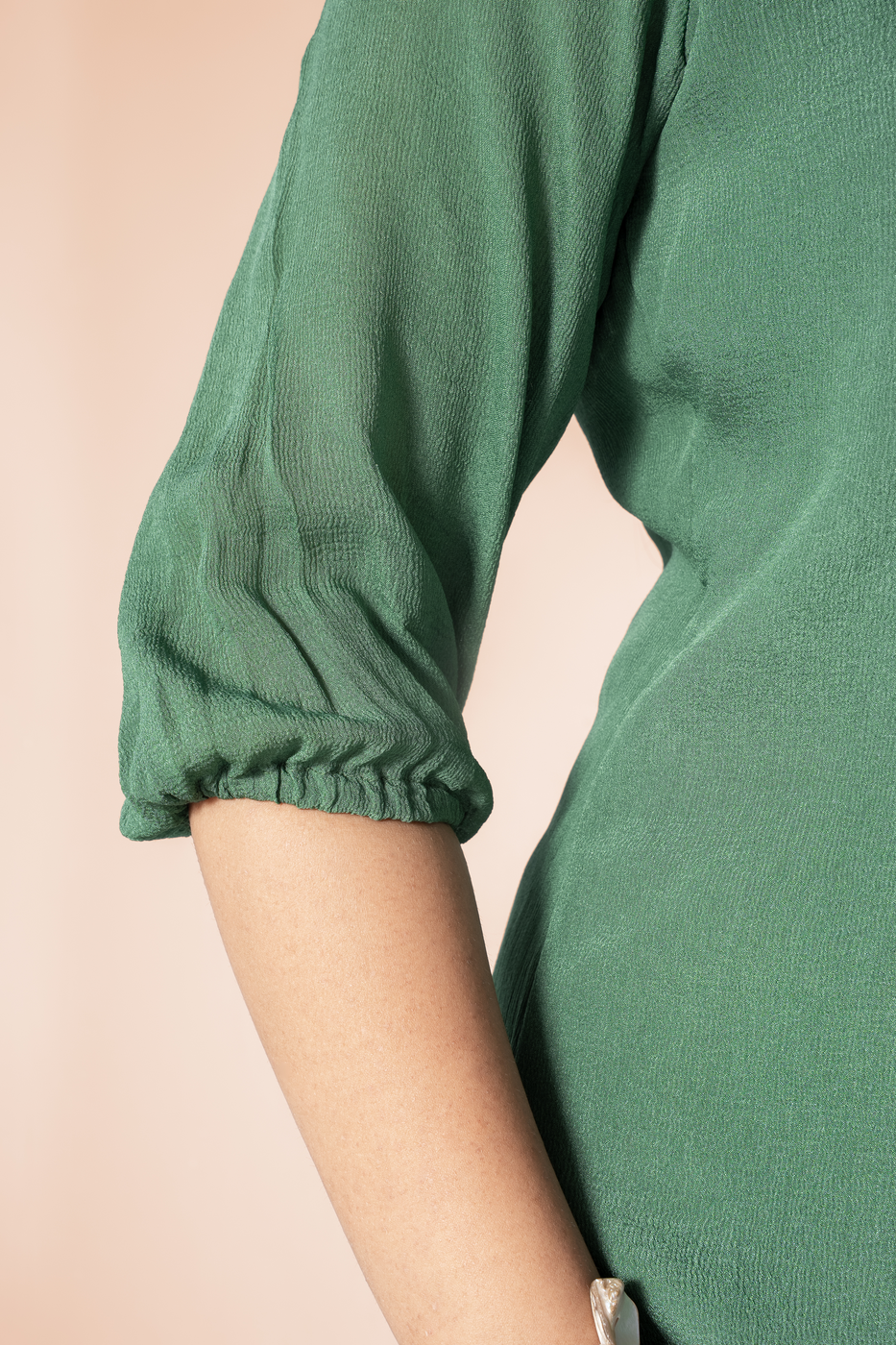 Smocked Front Dress