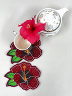 Hibiscuss Coaster set