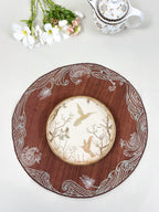 Swan Tablemat And Coaster