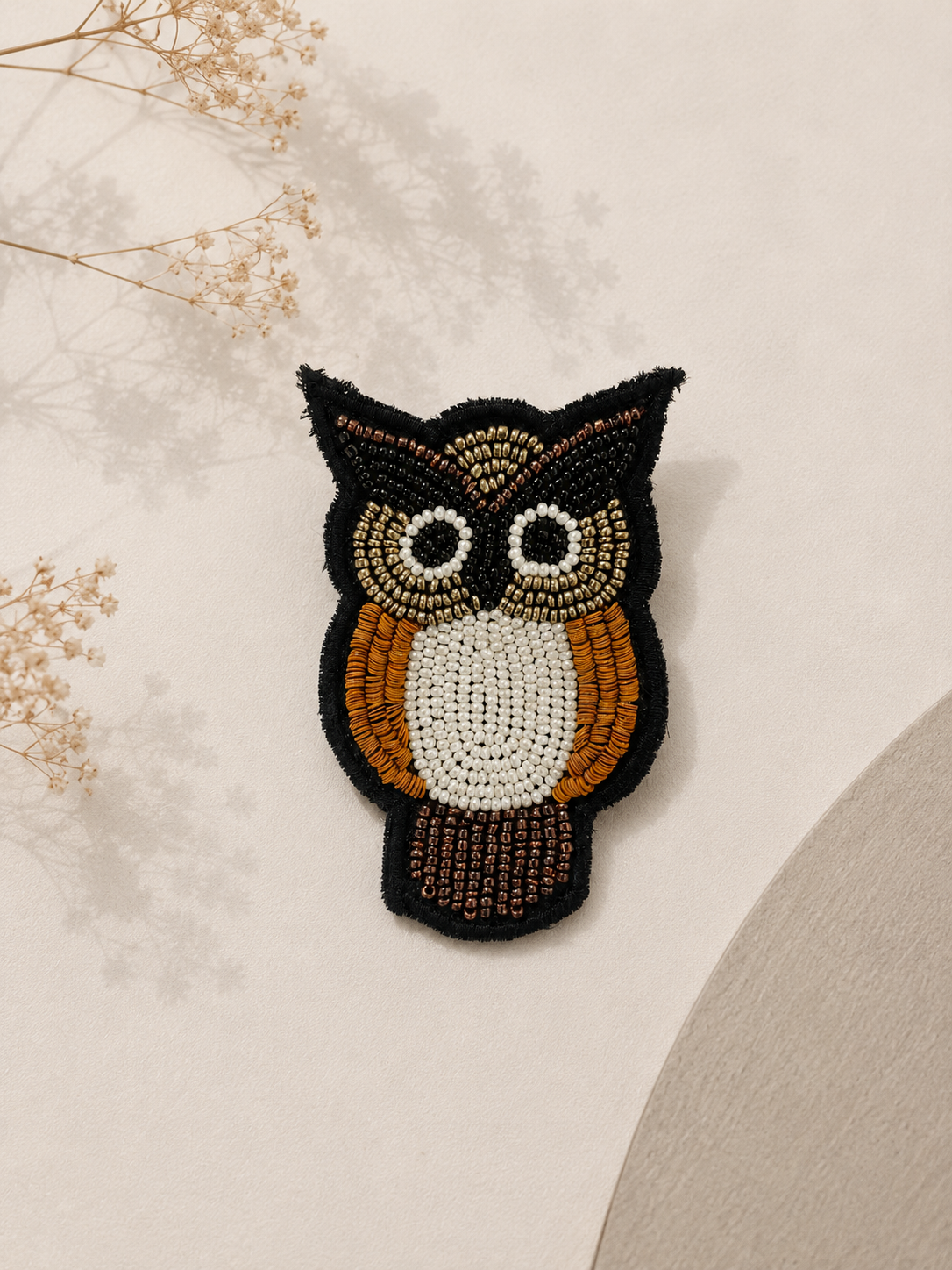 Owl brooch
