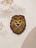 Lion Brooch