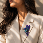 Humming Bird Brooch