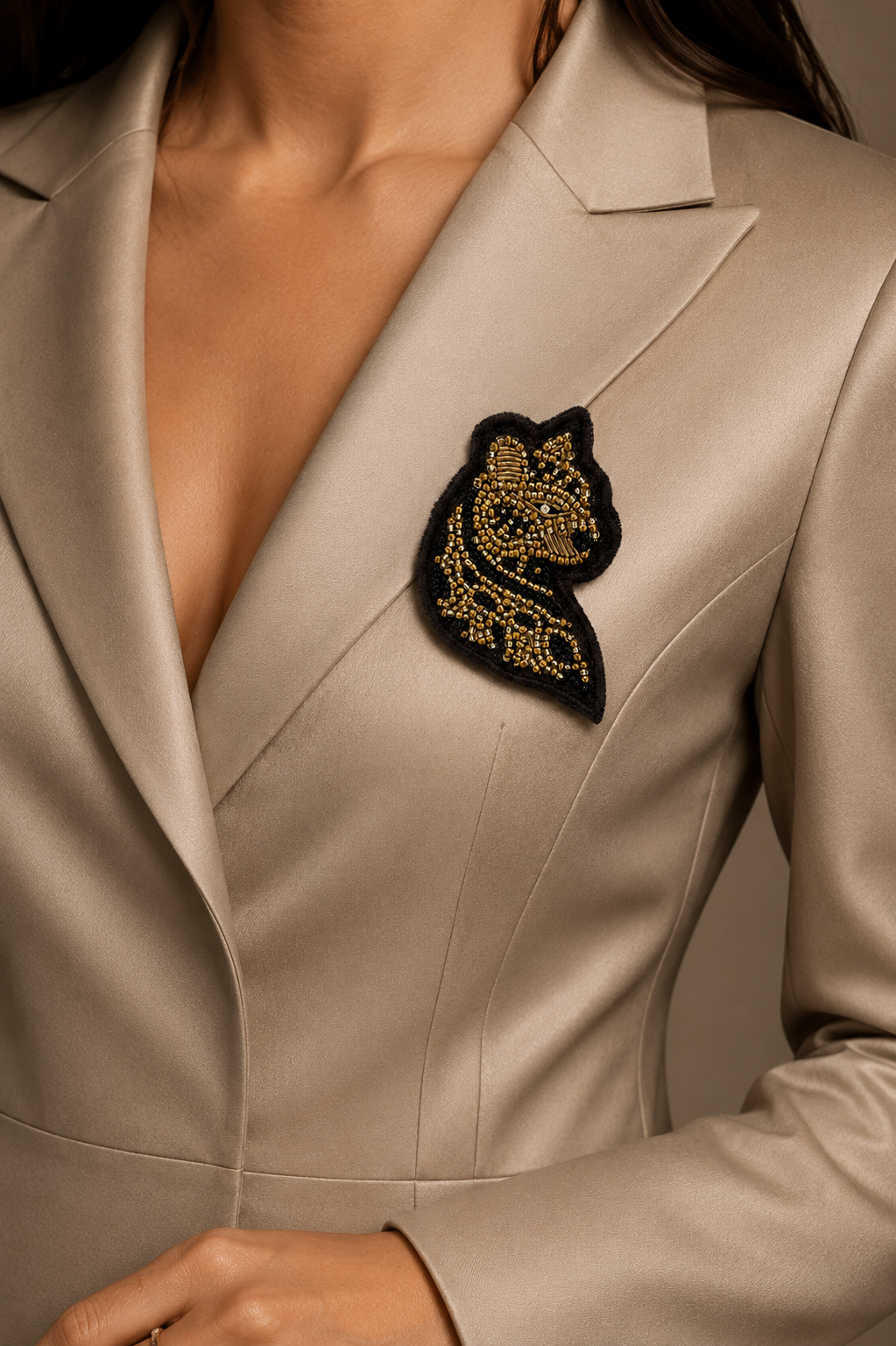 Chetah Brooch