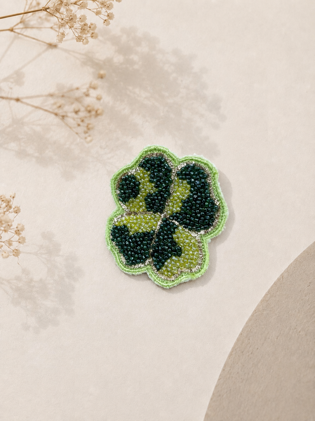 Clover Flower Brooch