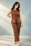 Stamp Embroidered Co-ord